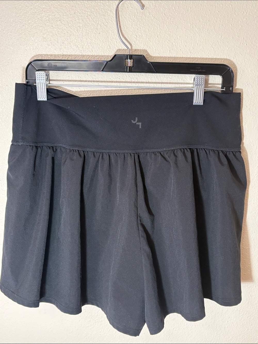 JoyLab Black Flow Skort with Built-In Shorts - Picture 3 of 3